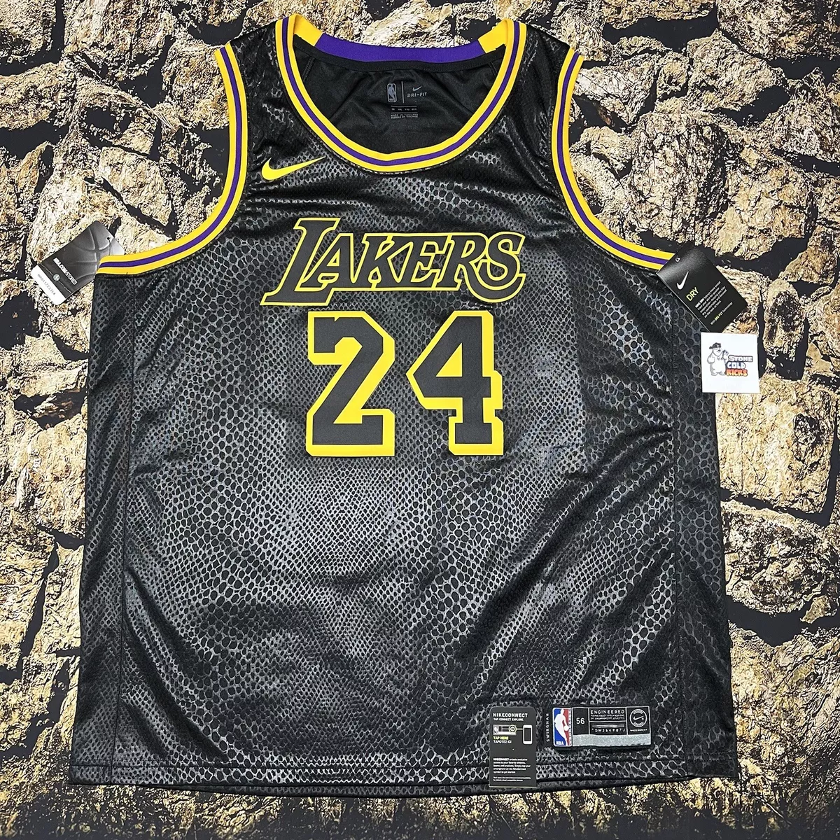 Nike Kids Los Angeles Lakers Kobe Bryant Black Mamba City Edition