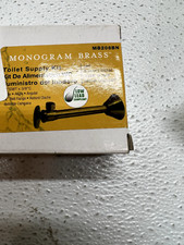 Monogram Brass MB208PN Polished Nickel Decorative Toilet Supply Kit