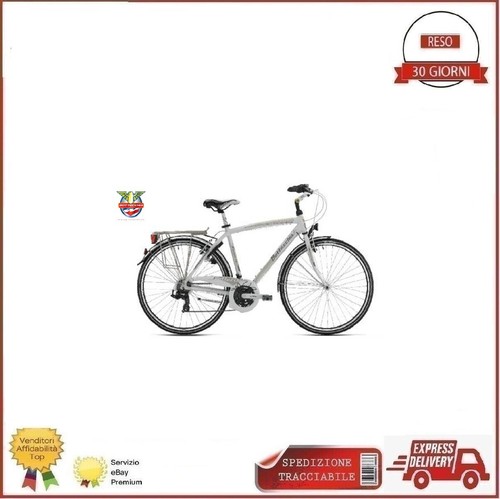 Bottecchia City Bike 28 TRK TX55 Uomo 7V Bicicletta Bici Trekking 48cm  Bianco | eBay