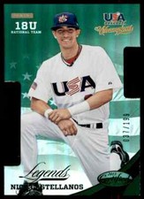 2013 Panini Certified USA Champions Green Nick Castellanos 037/199 18U National