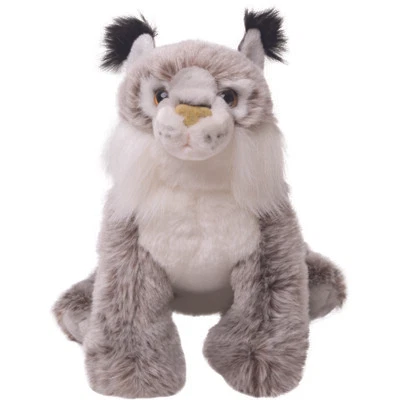 Nature Planet - Kuscheltier - Plan L - Grauer Luchs 22 cm