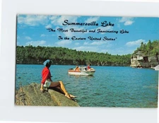 Postcard Summersville Lake West Virginia USA