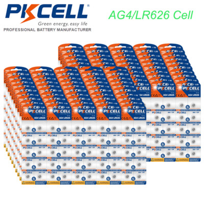 1000X AG4 LR626 377 376 1.5V Alkaline Button Coin Cells Watch Battery Batteries