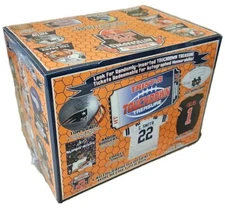 2021 Tristar Hidden Treasures Autographed Football Mini Helmet Series 2 Box