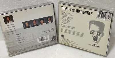 Pair MIKE+THE MECHANICS 2 lot cds -used NOT TESTED Discs Look