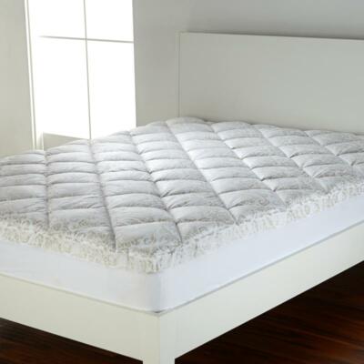 Concierge Collection Luxury Print Mattress Pad - BRAND NEW!