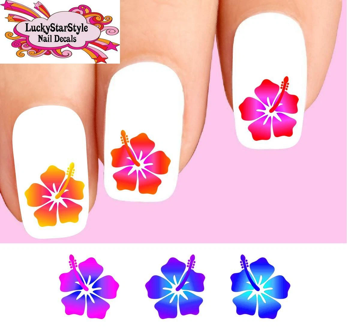 Discover 111+ hibiscus nail art best songngunhatanh.edu.vn