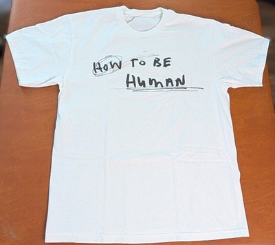 Chelsea Cutler How to Be Human World Tour White T-Shirt Graphic Large
