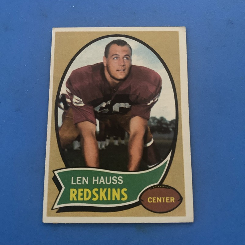 1970 Topps - Len Hauss #124