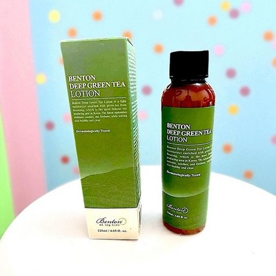 Benton Deep Green Tea Lotion Brand New In Box 4.05 oz