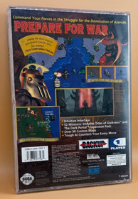 Warcraft 2 The Dark Saga - Sega Saturn - CIB, Rare, ABSOLUTELY MINT DISC!