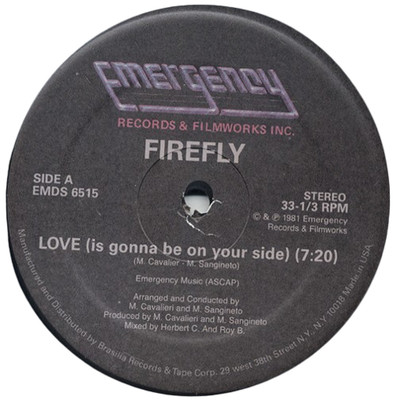 Firefly / Kano - 'Love (Is Gonna Be On Your Side) / I'm Ready' 12''