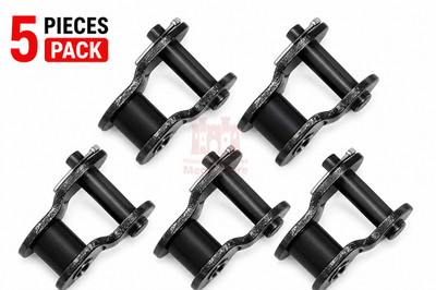 #41 Half Link Roller Chain Connecting Link Slide Gate Openers (Steel) (5pcs)