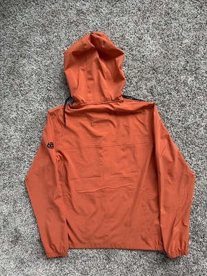 686 Unix Windbreaker Jacket Terracotta Orange Size XS KCR915 NWT