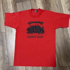 Vintage Single Stitch Graphic Tee Made In USA Sz Adult Large