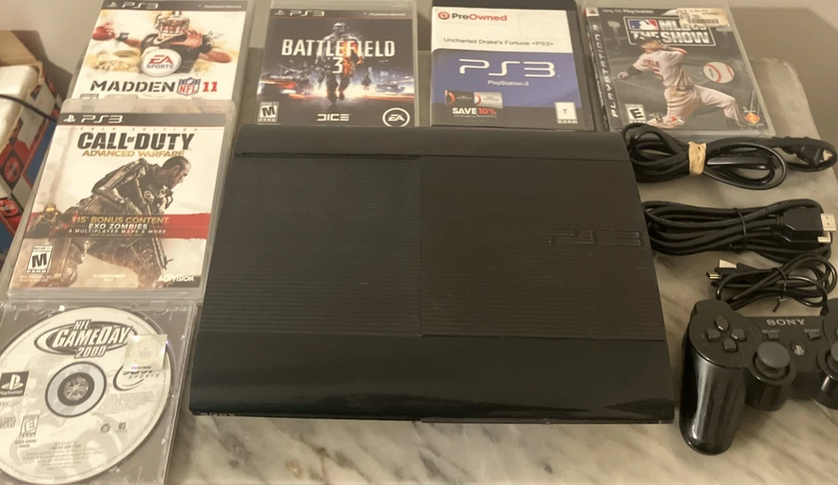 Sony PlayStation 3 - Super Slim Black Video Game Consoles for sale
