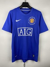 Manchester United 2008 2009 Third Jersey Soccer Football T Shirt Size M