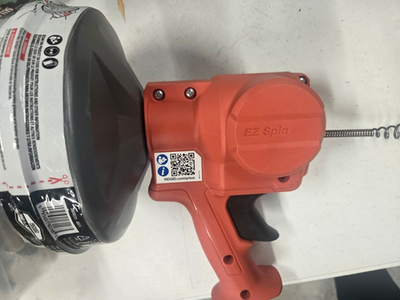 #ad #ad Ridgid EZ SPIN Self Feed Drain Cleaning 1 4 in. x 25 ft. cable Snake Hand Power $10.99