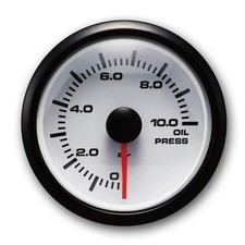 Mgs 52mm 2-116 Electrical Oil Pressure Gauge 0 10 Bar White Amber Led Mgs 52mm 2-116 Electrical Oil Pressure Gauge 0 10 Bar White Amber Led