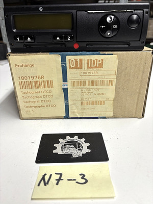 DAF Tachograph DTCO 1801976R Fahrtenschreiber 24V Original Austauschgerät