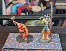 Custom Ogre and Troll Warboss Miniature Lot