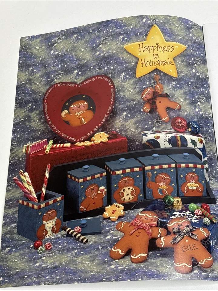 Folleto de patrón de pintura decorativa Believe Me Santa's Work Is Never Done Foto 2 de 4