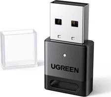 UGREEN USB Bluetooth Adapter for PC Bluetooth 5.4 Dongle Receiver EDR & BLE, Plu