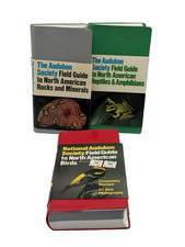 Vintage Lot of 3 The Audubon Society Field Guide to North American