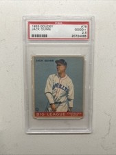 1933 Goudey Baseball Cards 75