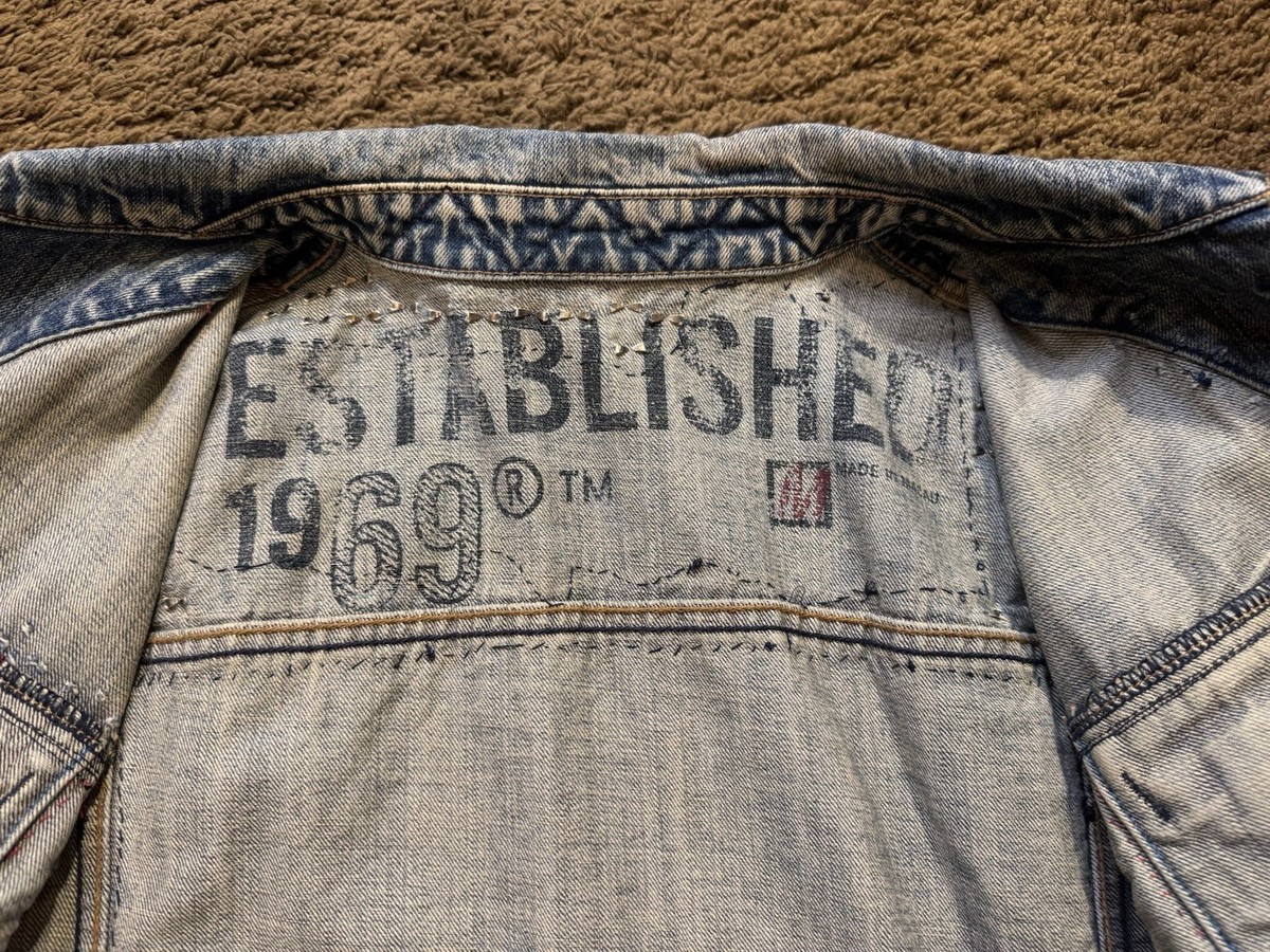 Vintage Y2K Misfits Punk Rock Studded Gap Denim Jacket | eBay