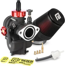 NIBBI 24mm Carburetor with CNC 48mm Air Filter kit,PE26FL Carburetor  🔥  🔥