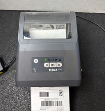TESTATA Zebra ZD421 stampante etichette trasferimento termico USB Bluetooth Ethernet