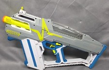 Working NERF Hyper Mach-100 Motorized Electric Blaster Excellent Condition 