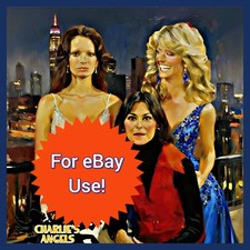 OAK Pop Art Charlie's Angels 1st Season Jaclyn Smith Kate Jackson Farrah Fawcett