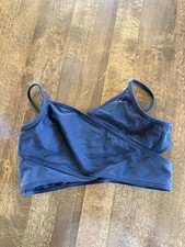 ABERCROMBIE KIDS Girls Swimsuit Top Size 13/14 Black