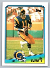 JIM EVERETT (1986-1997) NFL Rams, Saints & Chargers - CHOOSE YOUR CARD!
