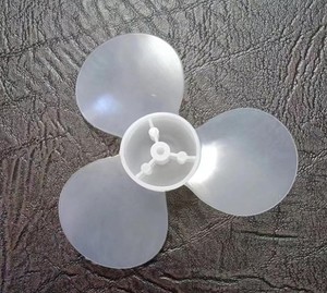 1 Pc Used Small Three-Blade Propeller Blade, Diameter 0.05in