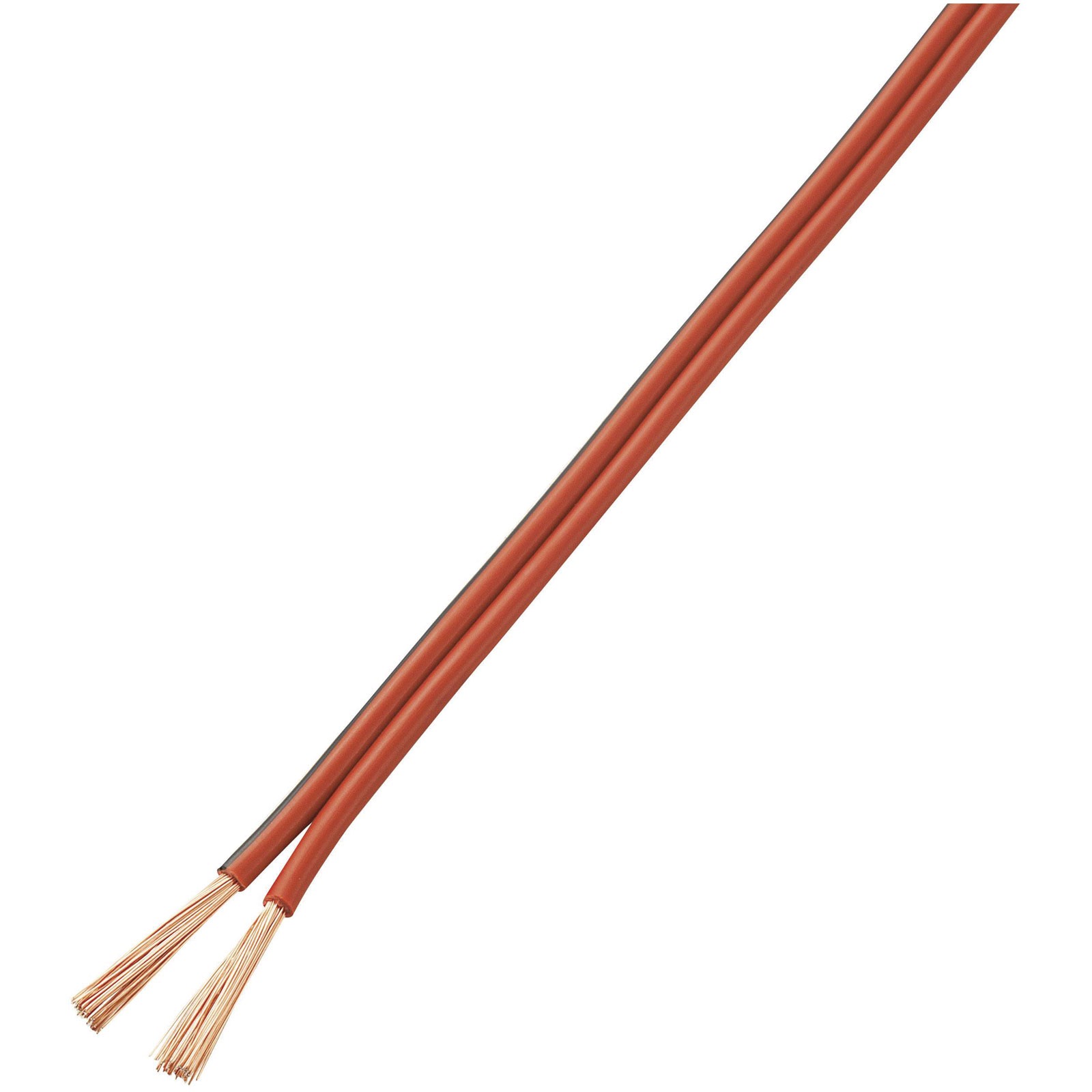 TruComponents Stranded LiY-Z 2x2mm² Red/Blk 20m