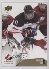 2015 Upper Deck Team Canada Juniors Gold Nicolas Roy #12 2d8