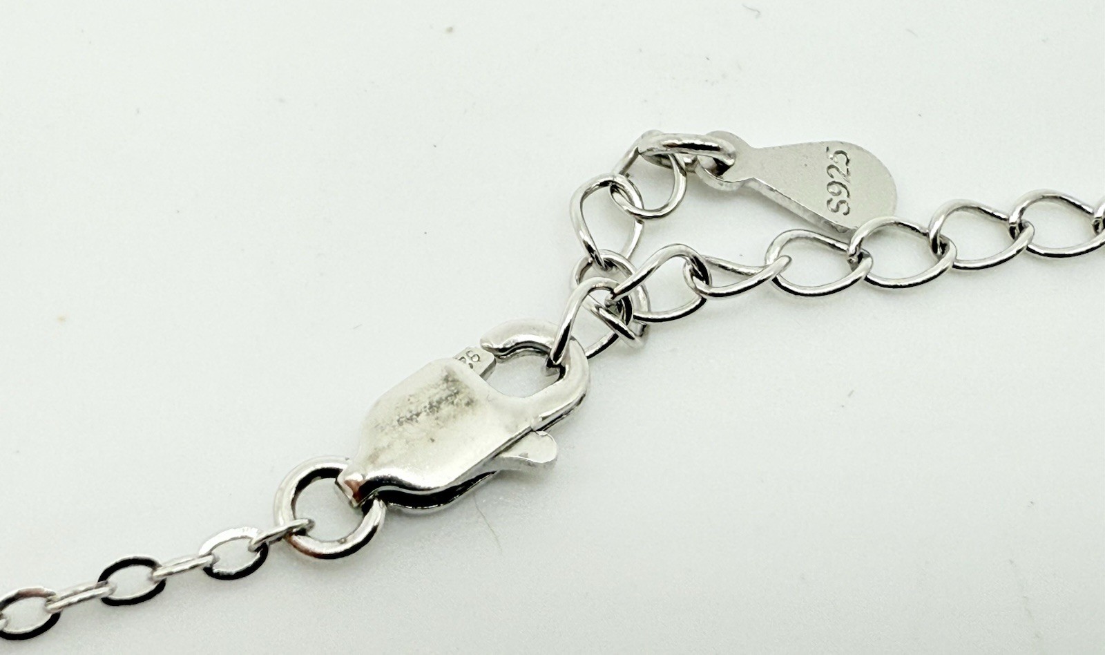 Sterling Silver Interlocking Double Circle Neckla… - image 8