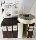 (6) GAF/Sawyer's 35mm Rotary Slide Carousel Trays w/ Boxes (100 Slots) Lot B