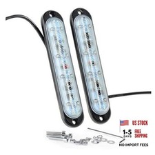Universal 2 Pack 10w Led Mini Light Bar Bumper Drl Fog 2pcs 10-led Light Bar