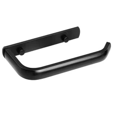 Toilet Paper Holder Tissue Roll Holder for Bathroom Aluminum Alloy Matte Black