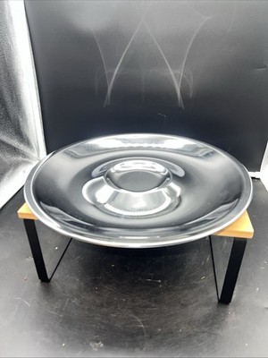 Vintage Kromex USA Round Silver Chrome Metal Serving Platter Tray 12''