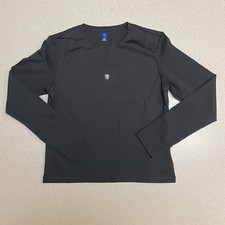 New Yeezy Gap Balenciaga Second Skin Long Sleeve Black Women's M H03 NIB YZY