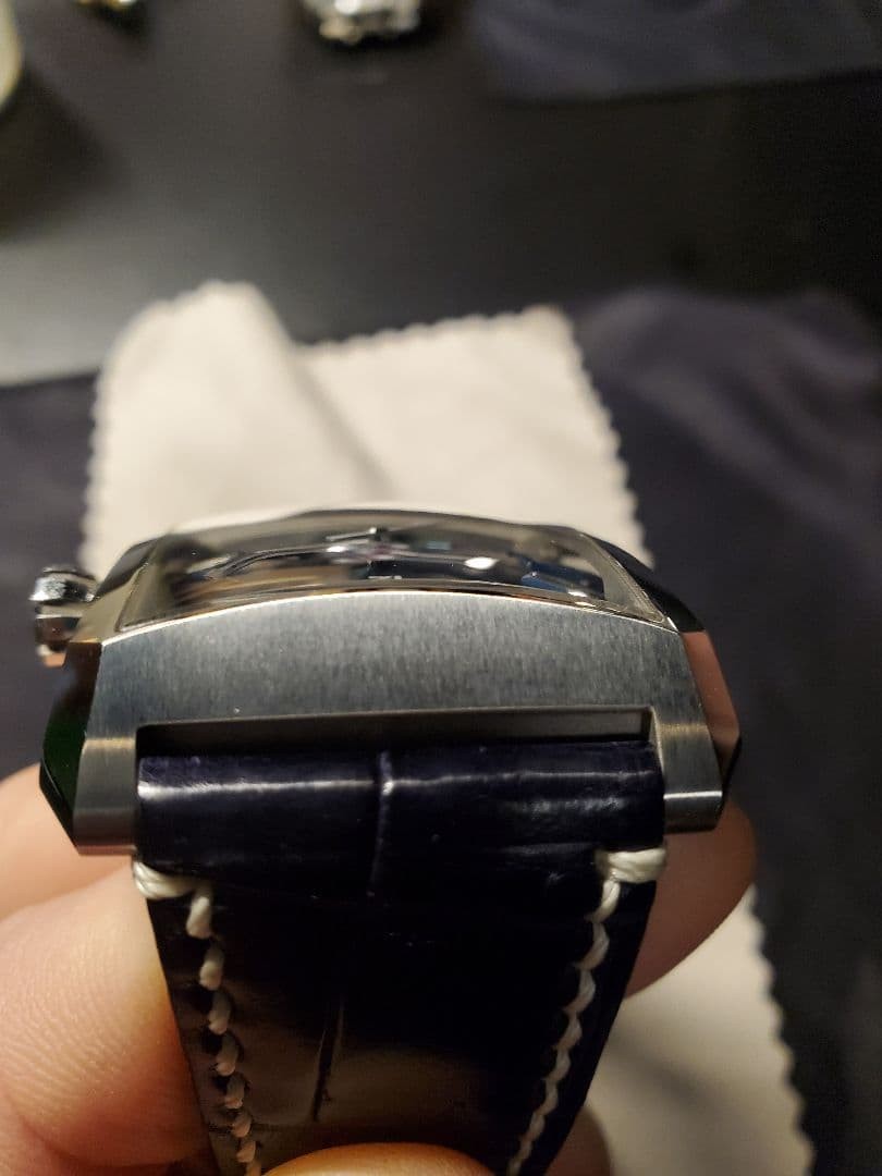 Minase Five Windows Watch Blue Dial image 6