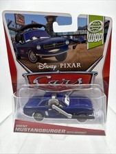Disney Pixar Cars 2 BRENT MUSTANGBURGER CON AURICULARES NUEVO EN PAQUETE