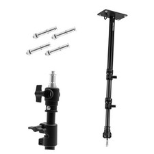 Camera Wall Mount Ring Light Boom Arm, Overhead Light Mounting for Photo