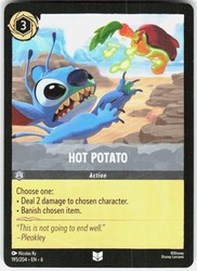 Hot Potato 195/204 Azurite Sea Uncommon Non-Foil