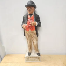 Lionstone 1969 Gentleman Gambler  Kentucky Bourbon Decanter Empty